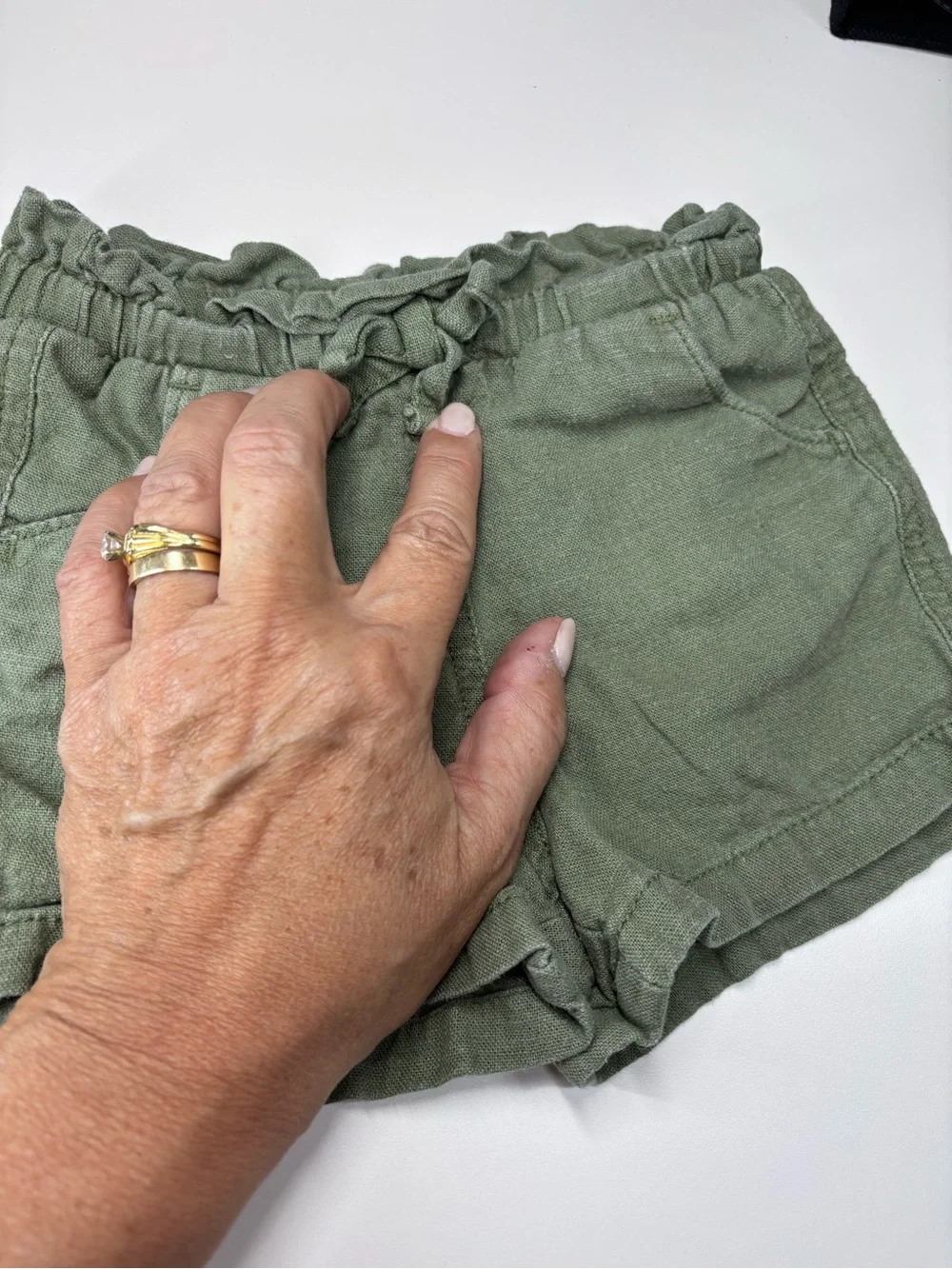 Old Navy elastic ruffled